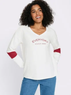 Sweatshirt mit Schriftzug