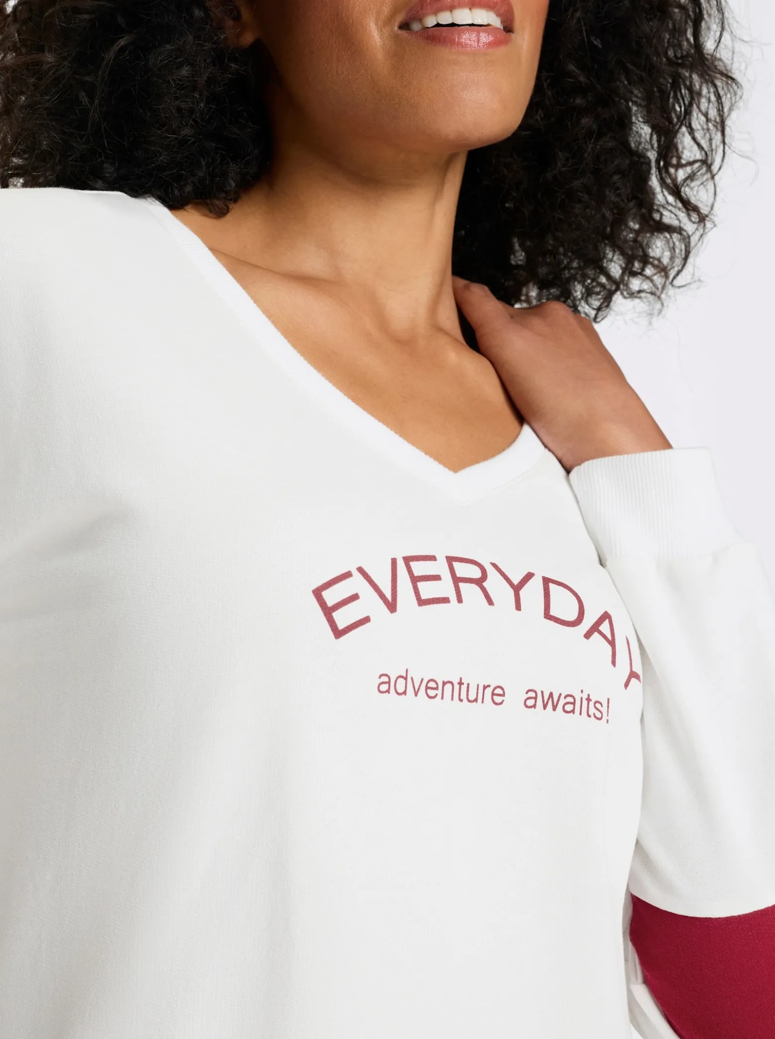 Sweatshirt mit Schriftzug