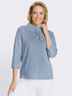 Sweatshirt mit Stehkragen