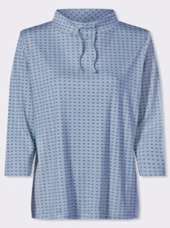 Sweatshirt mit Stehkragen