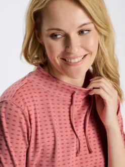 Sweatshirt mit Stehkragen