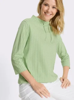 Sweatshirt mit Stehkragen