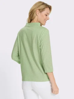 Sweatshirt mit Stehkragen