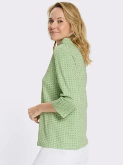 Sweatshirt mit Stehkragen