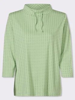 Sweatshirt mit Stehkragen