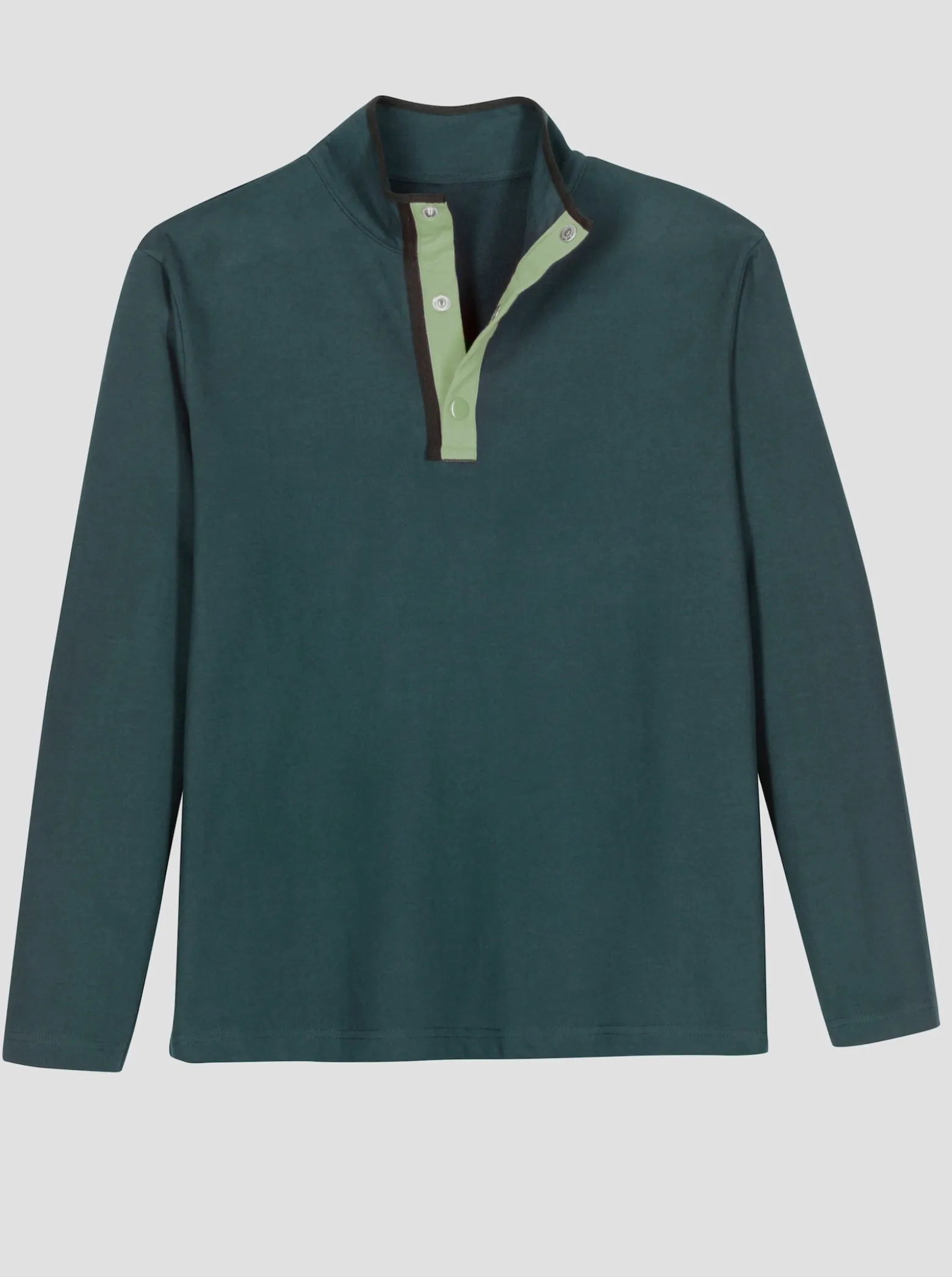 Sweatshirt mit Stehkragen