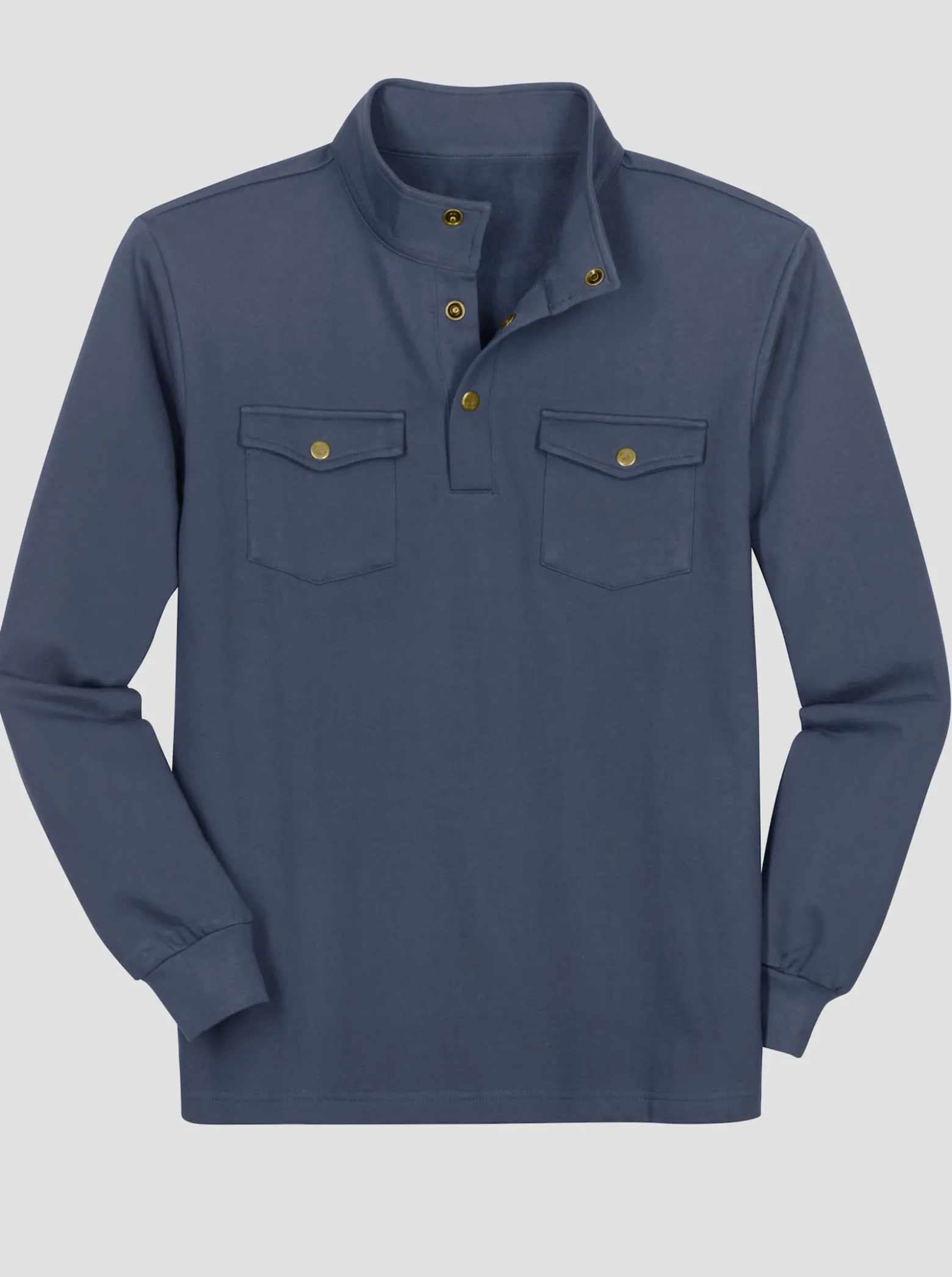 Sweatshirt mit Stehkragen