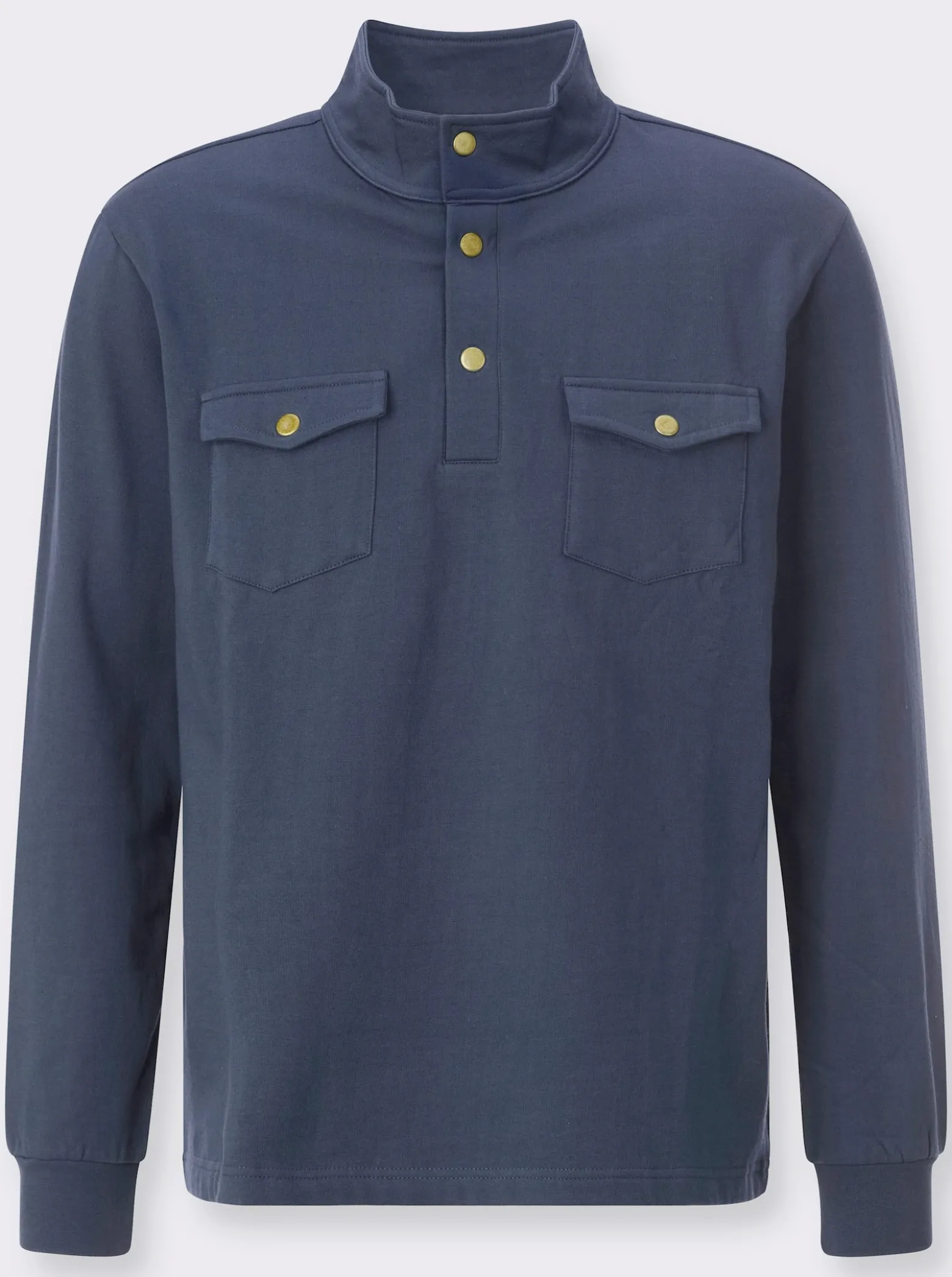 Sweatshirt mit Stehkragen