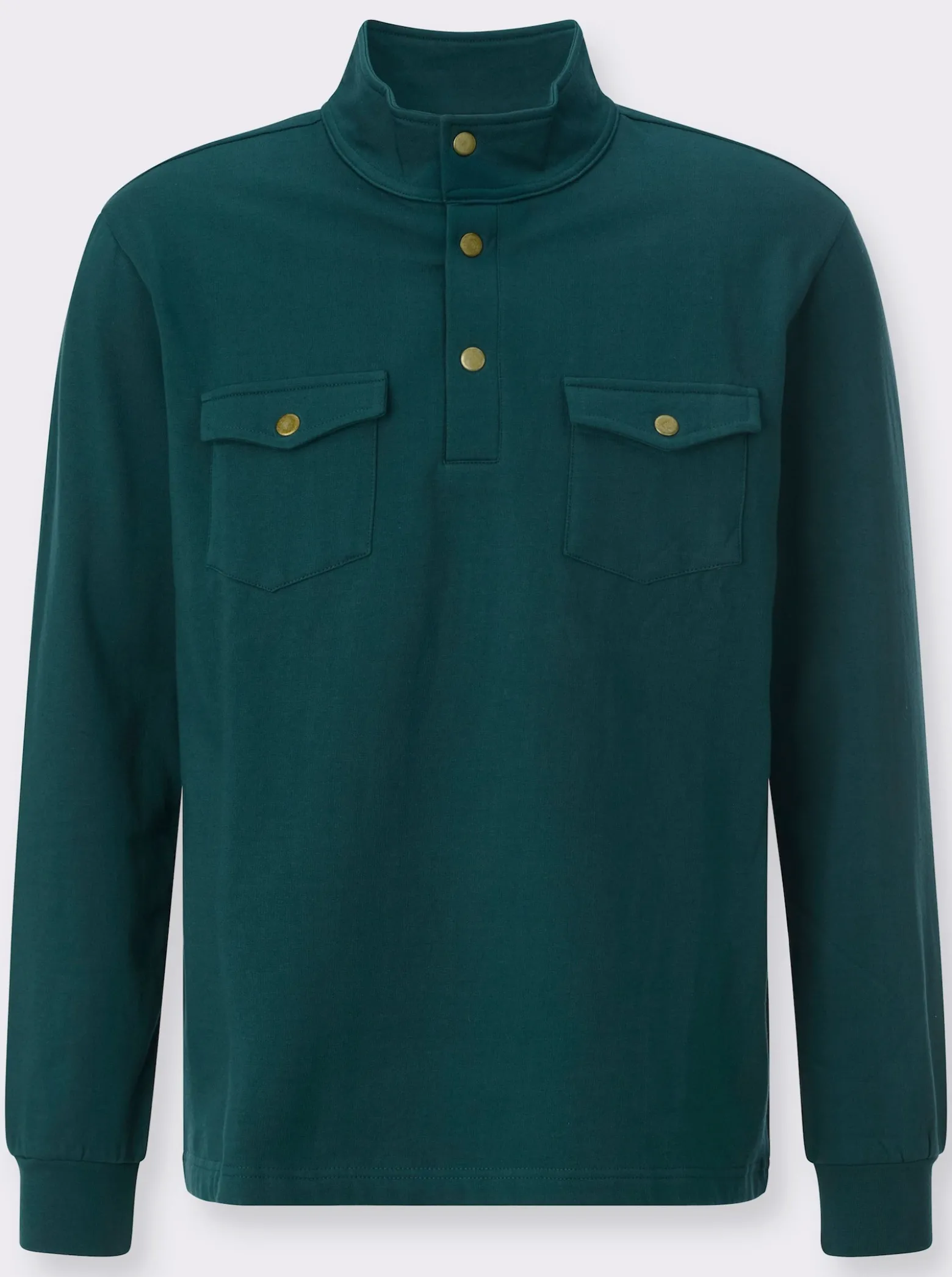 Sweatshirt mit Stehkragen