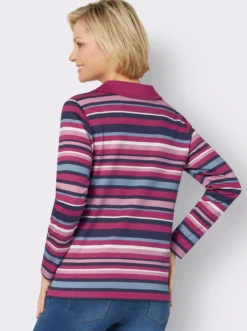 Sweatshirt mit Troyerkragen