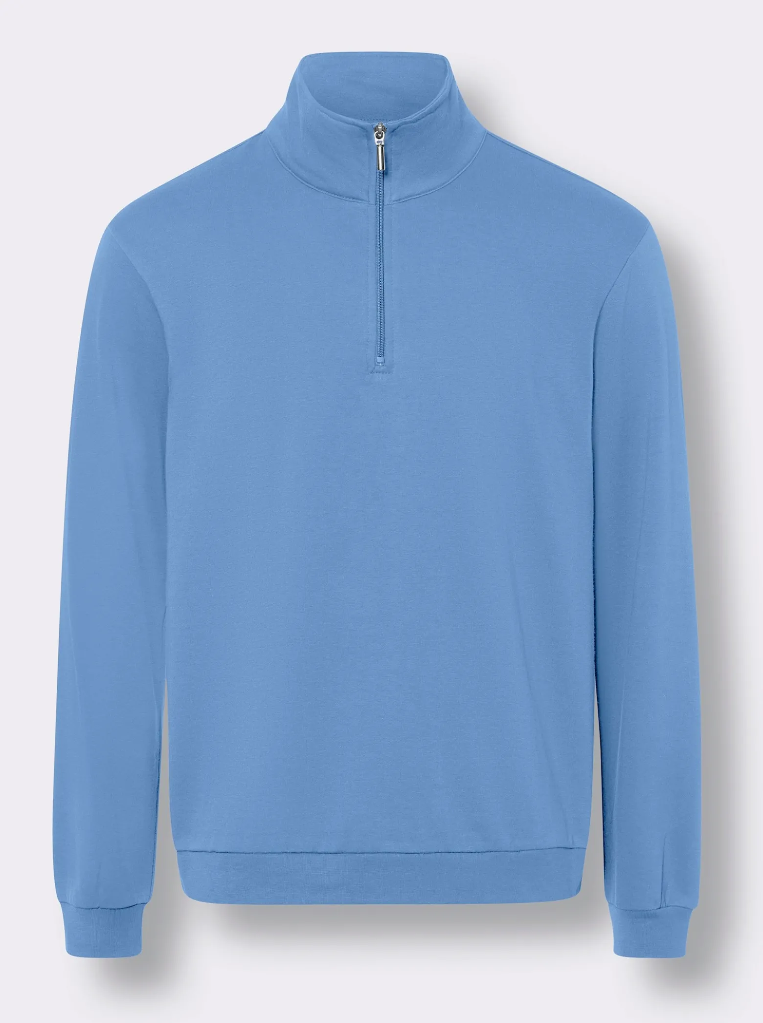 Sweatshirt mit Troyerkragen