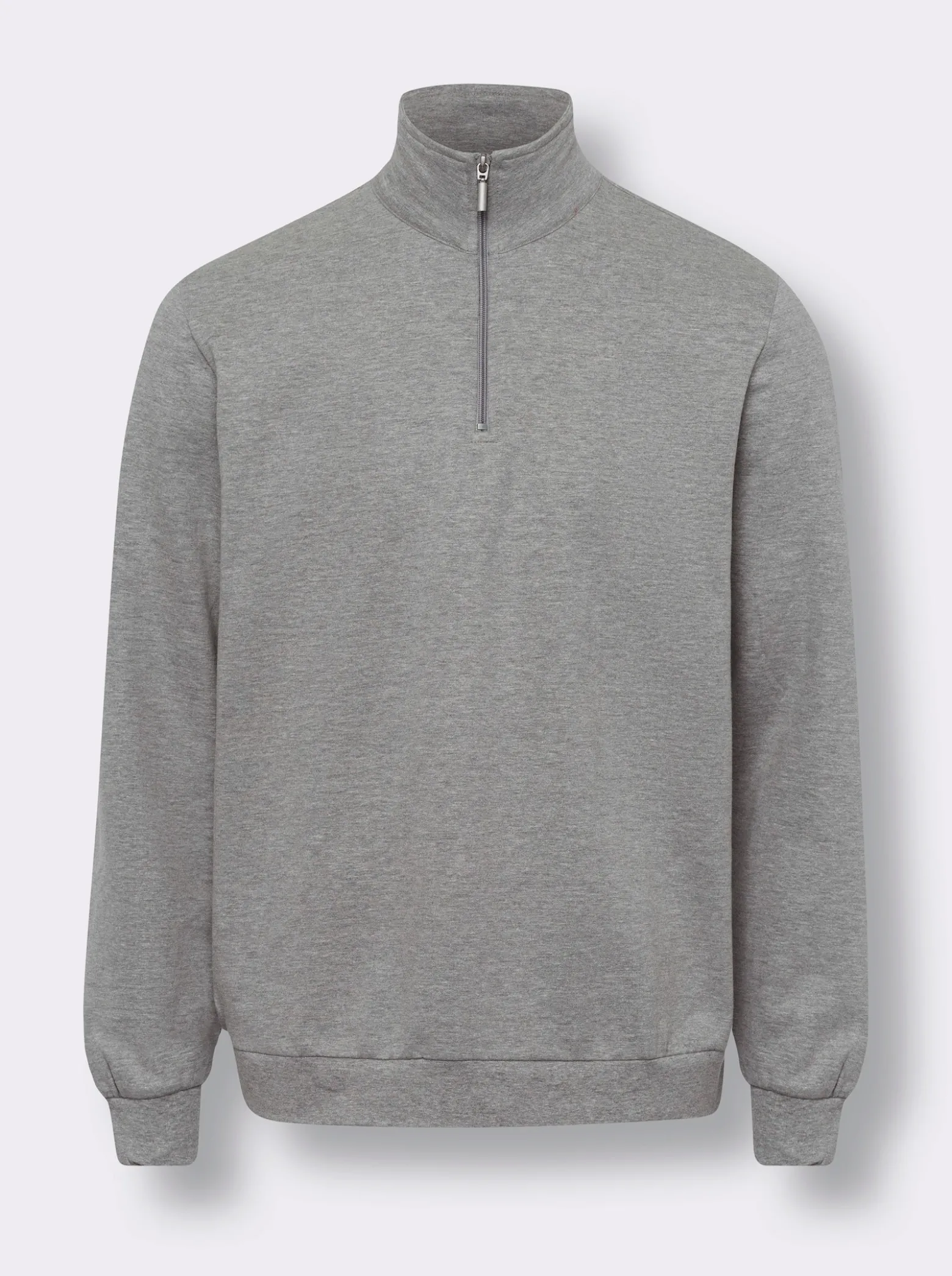 Sweatshirt mit Troyerkragen