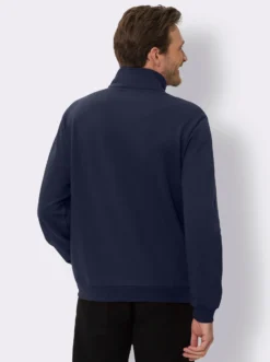 Sweatshirt mit Troyerkragen