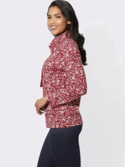 Sweatshirt mit weitem Rollkragen