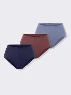 Taillenslip mit elastischen Beinabschlüssen