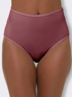 Taillenslip mit elastischen Beinabschlüssen