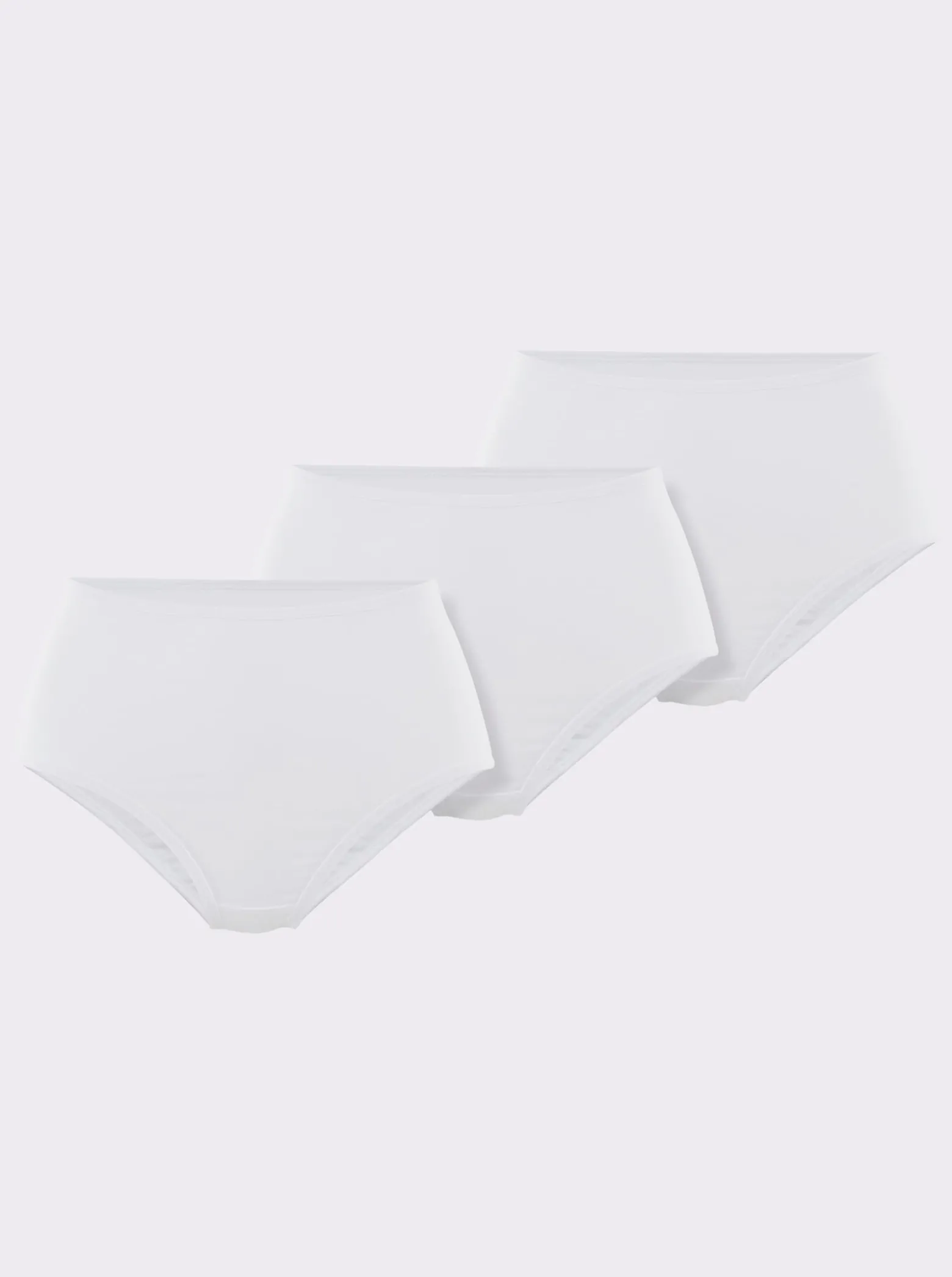 Taillenslip mit elastischen Beinabschlüssen