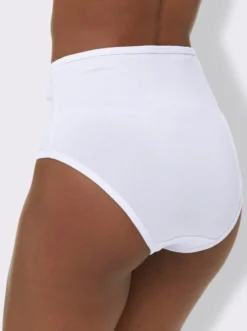 Taillenslip mit elastischen Beinabschlüssen