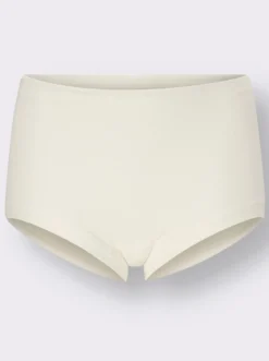 Taillenslip mit elastischen Rippbündchen