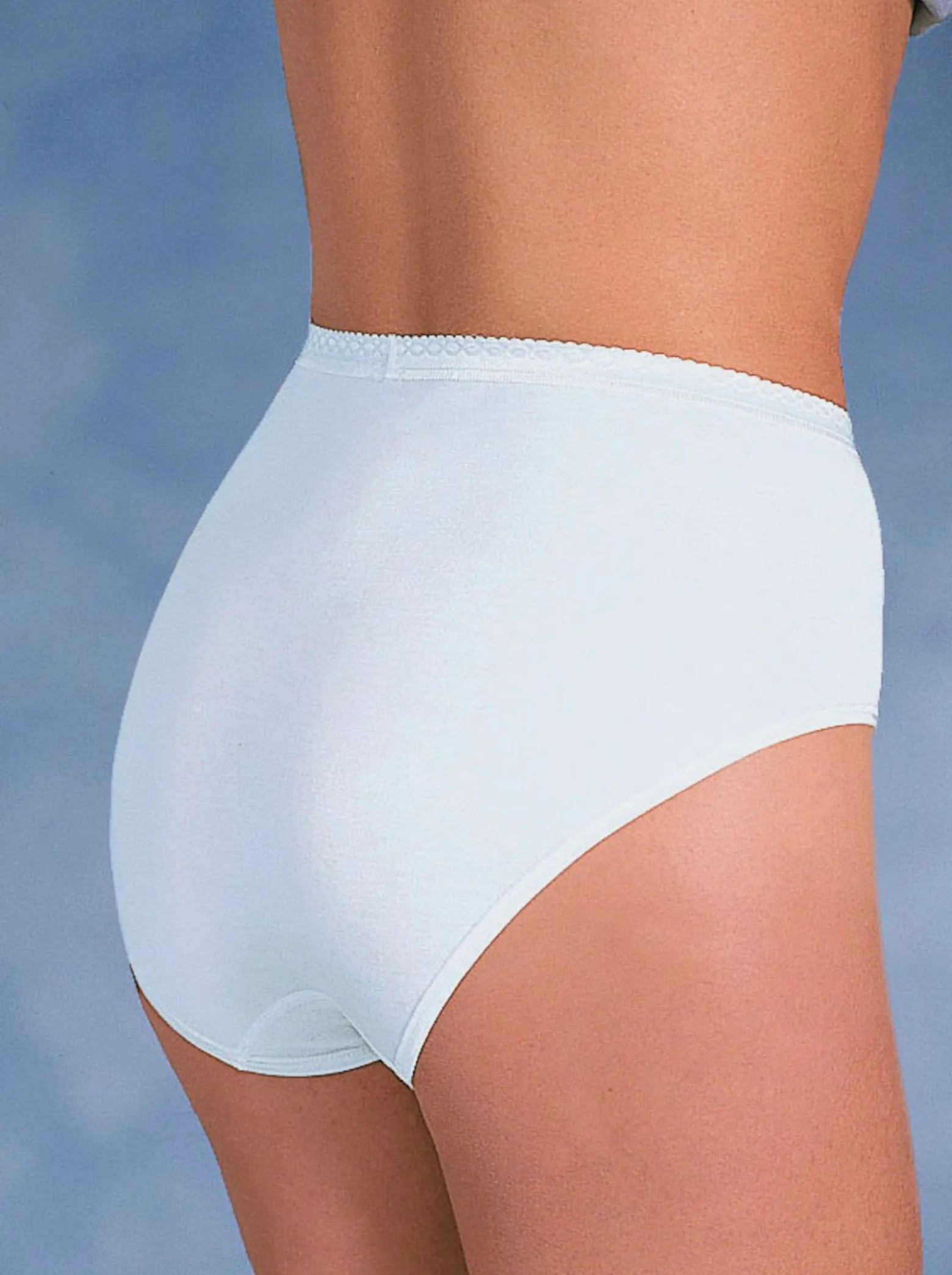 Taillenslip mit Glanzgummibund