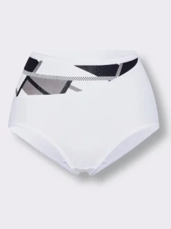 Taillenslip mit grafischem Print