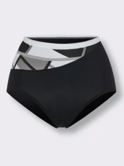 Taillenslip mit grafischem Print