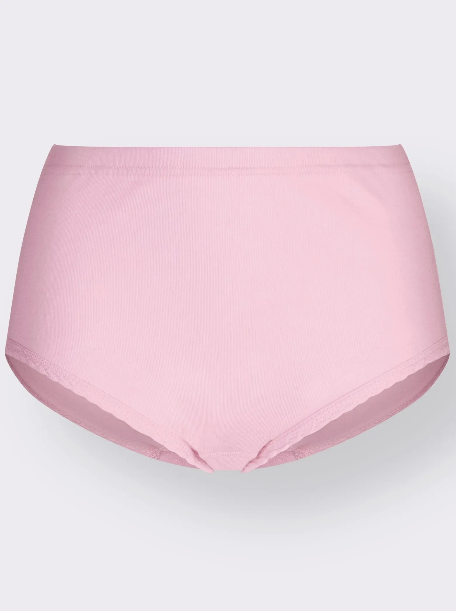 Taillenslip mit Muschelsaumkante