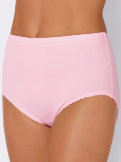 Taillenslip mit Muschelsaumkante