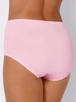 Taillenslip mit Muschelsaumkante