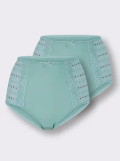 Taillenslip mit Pünktchen-Print