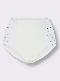 Taillenslip mit Pünktchen-Print