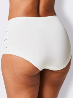 Taillenslip mit Pünktchen-Print