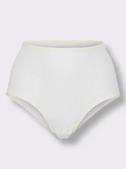 Taillenslip mit Ripp-Struktur