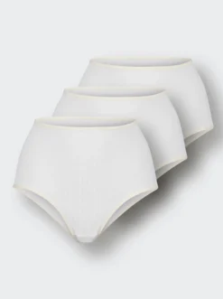 Taillenslip mit Ripp-Struktur