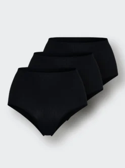 Taillenslip mit Ripp-Struktur