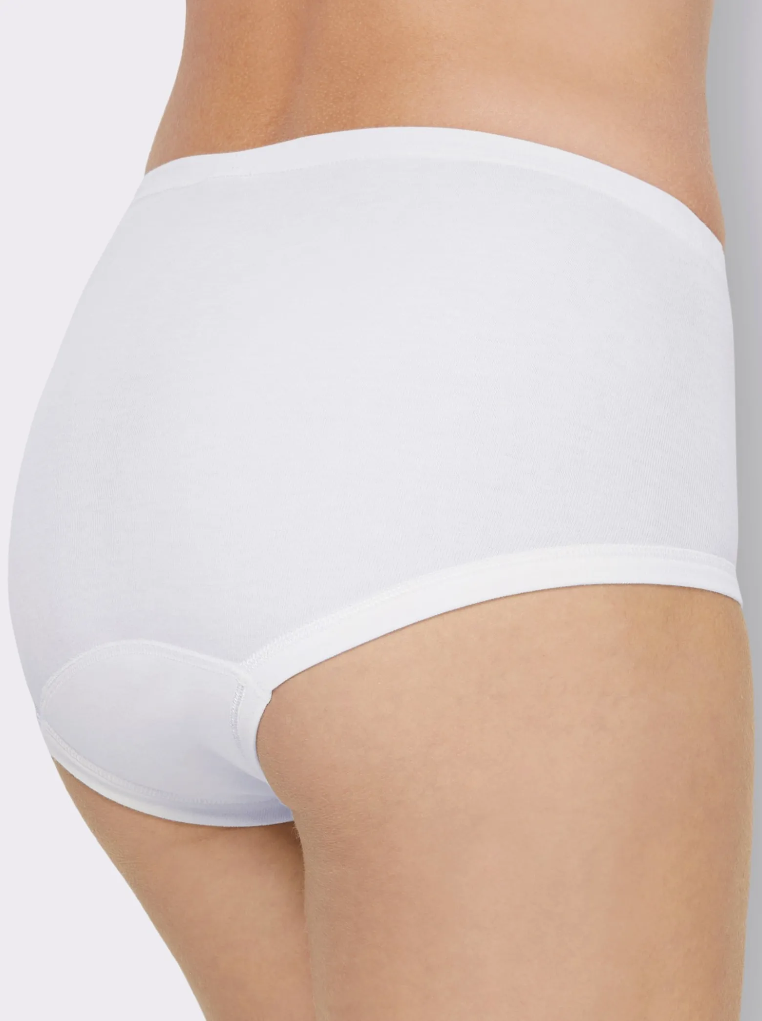 Taillenslip mit seitlichem Batist-Motiv