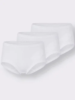 Taillenslip mit seitlichem Batist-Motiv