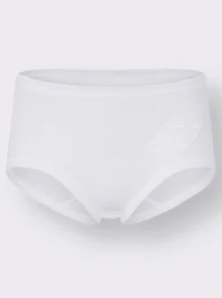 Taillenslip mit seitlichem Batist-Motiv