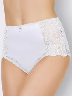 Taillenslip mit Spitzen-Details