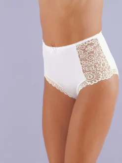 Taillenslip mit Spitzen-Details