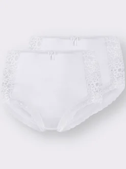 Taillenslip mit Spitzen-Details