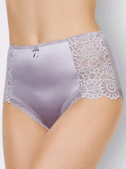 Taillenslip mit Spitzen-Details