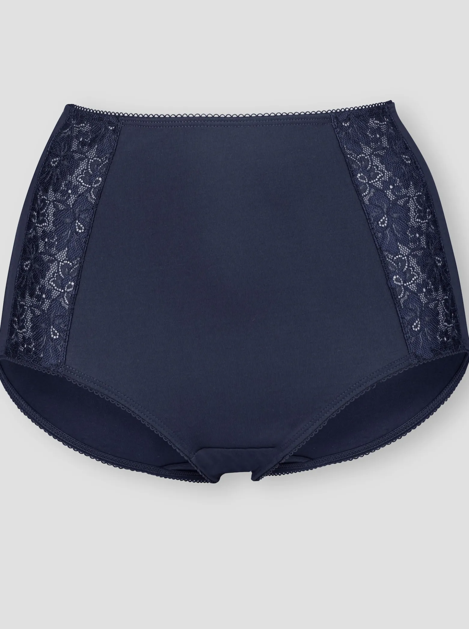 Taillenslip mit Spitzen-Einsätzen