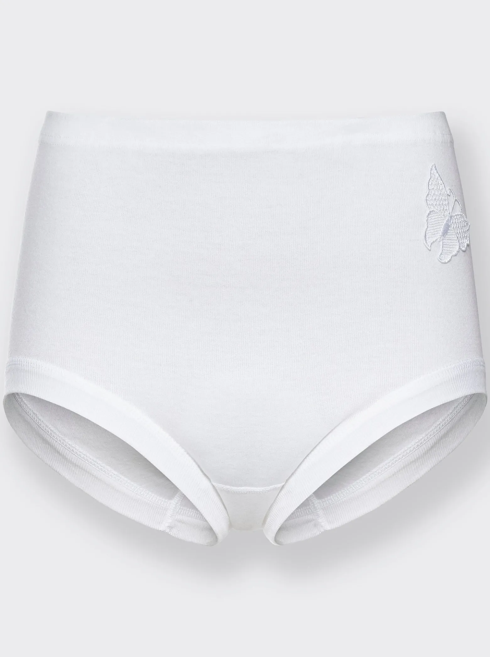 Taillenslip mit Spitzen-Schmetterling