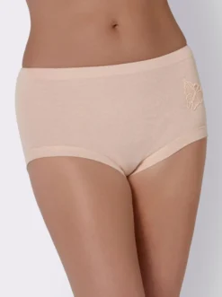 Taillenslip mit Spitzen-Schmetterling