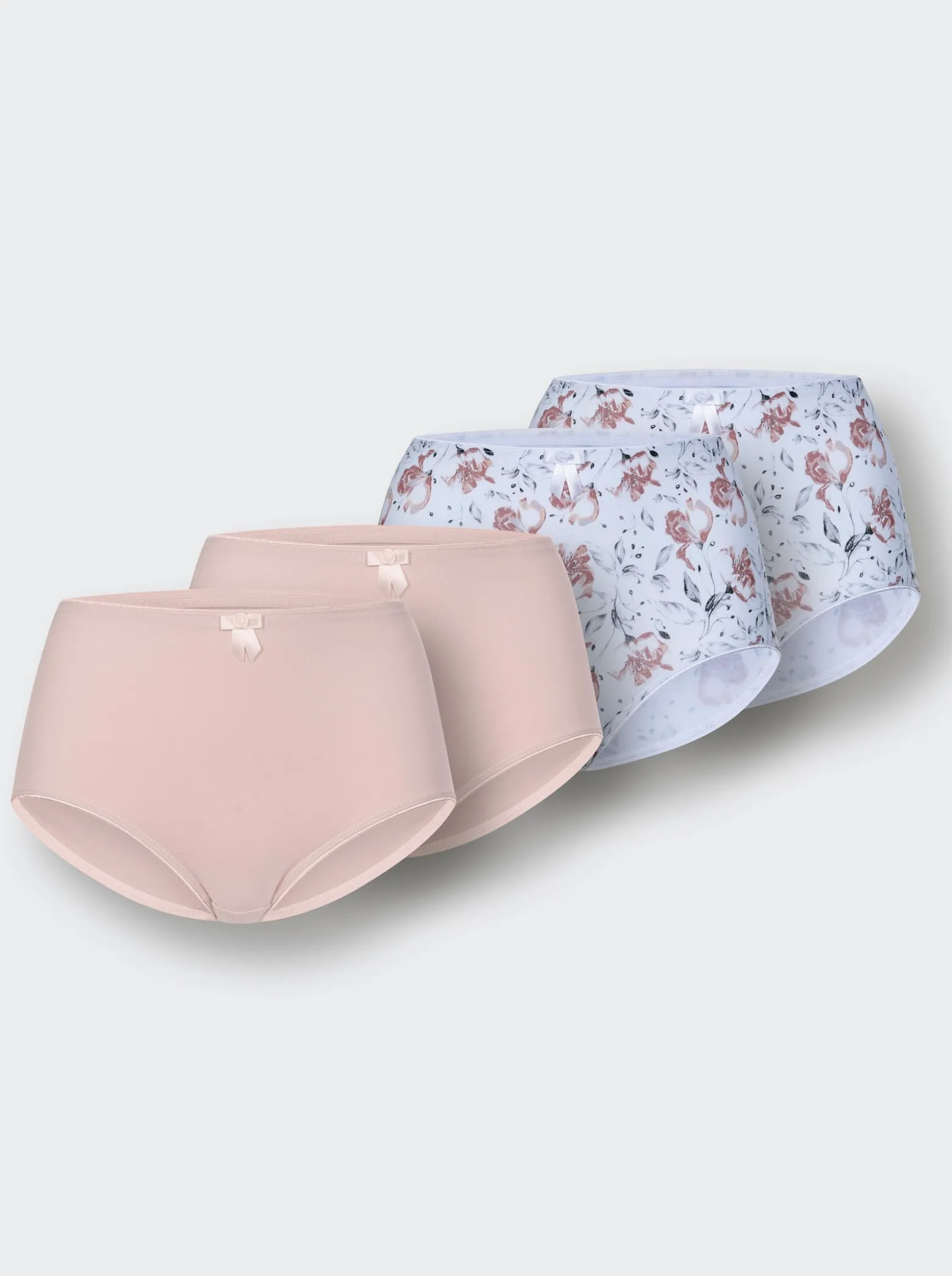 Taillenslip mit Zierschleife