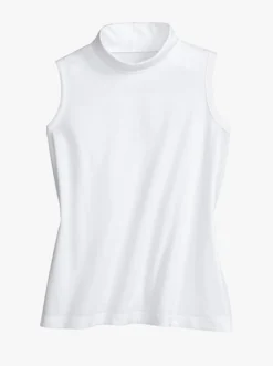 Tanktop mit Rollkragen