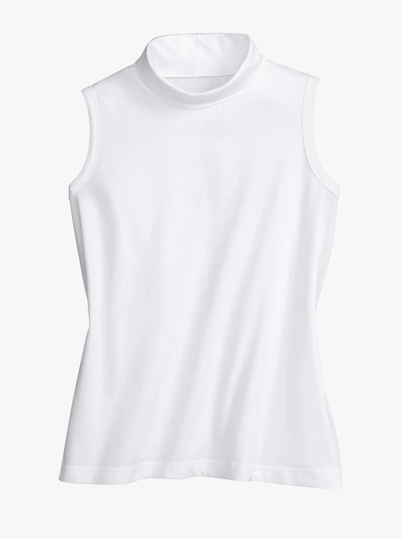 Tanktop mit Rollkragen