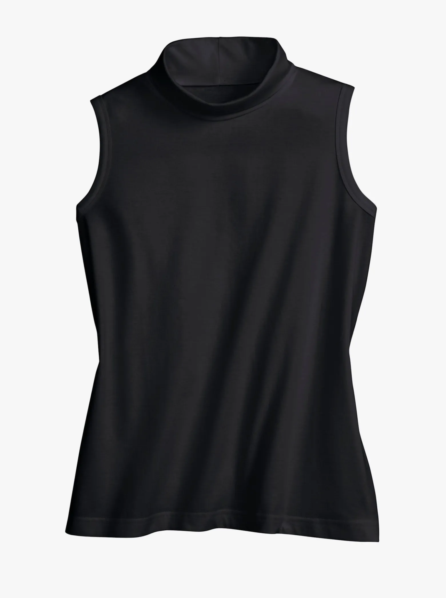 Tanktop mit Rollkragen