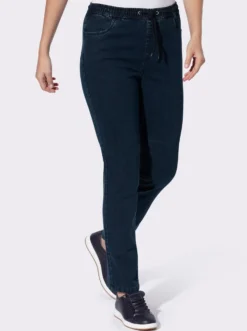Thermojeans mit Rundum-Dehnbund